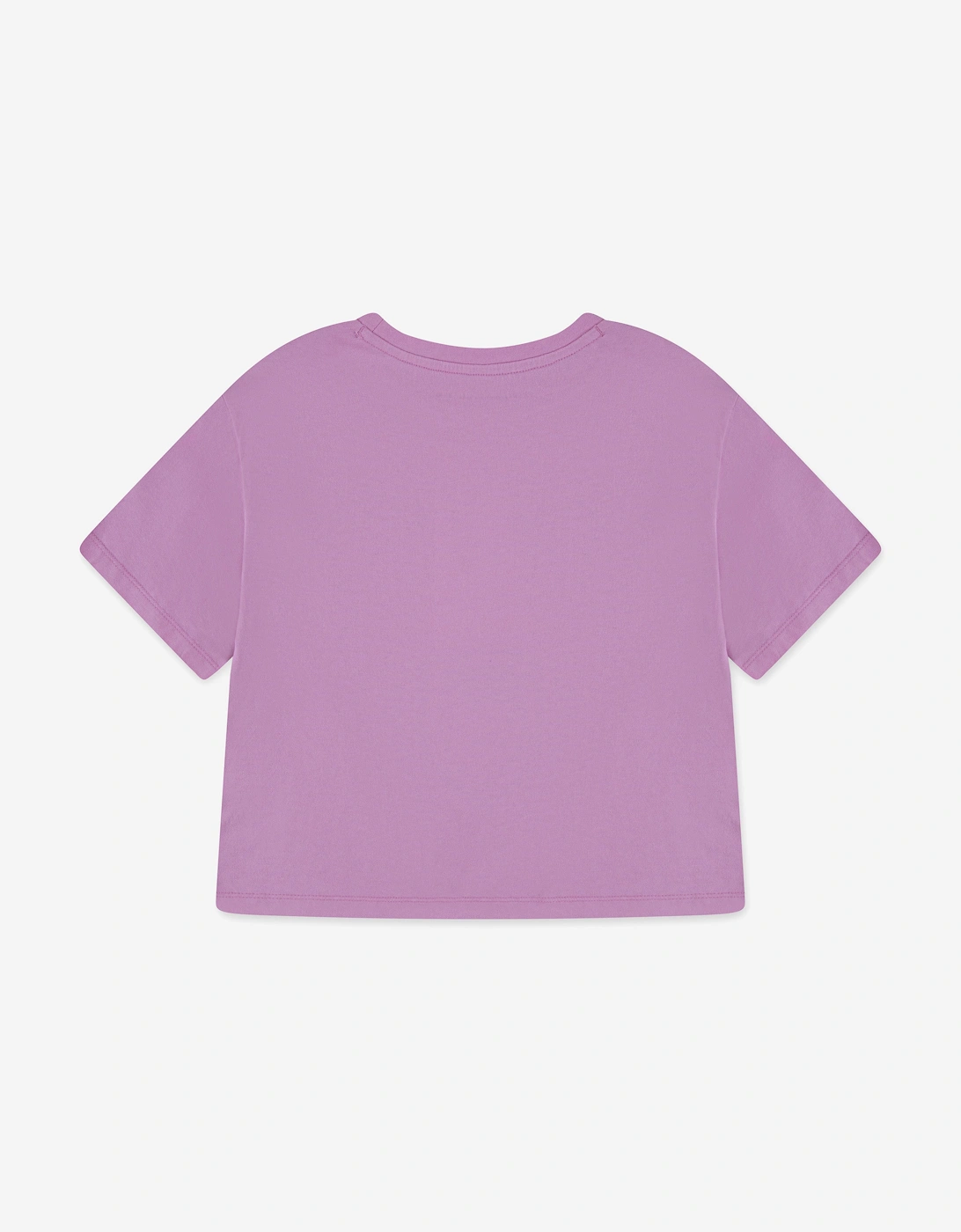 Girls New York Crest Boxy T-Shirt in Pink