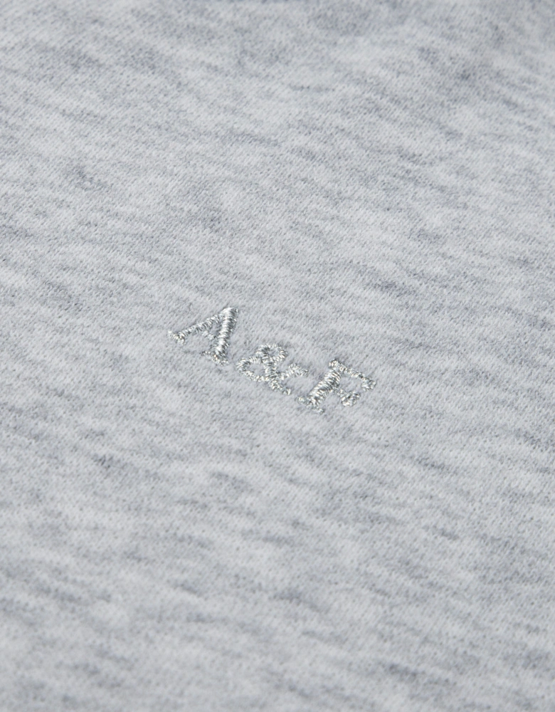 Girls Essential Zip Up Top in Grey