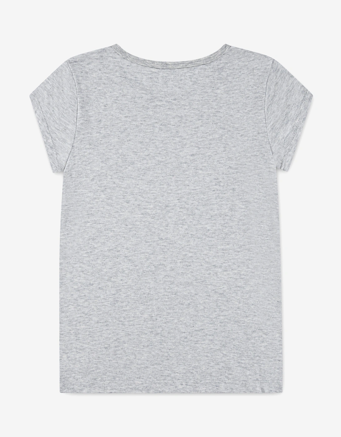 Girls Laurel Heart T-Shirt in Grey