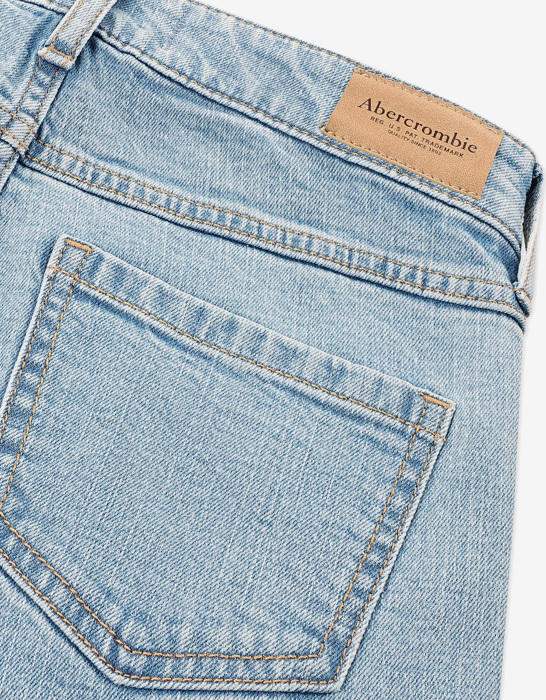 Girls High Rise Wide Leg Jeans in Blue