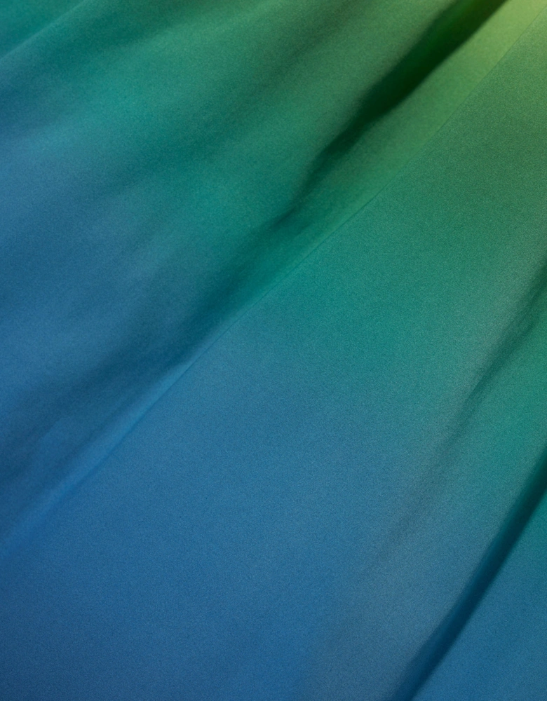 Girls Gradient Dress in Green