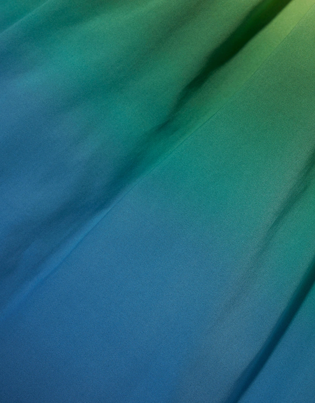 Girls Gradient Dress in Green