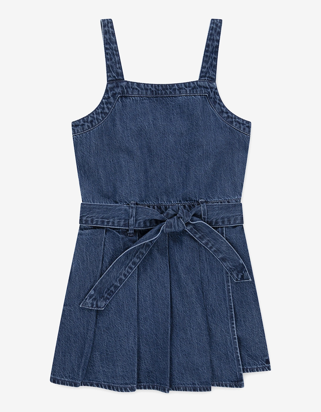 Girls Pleated Skort Dress in Blue, 6 of 5