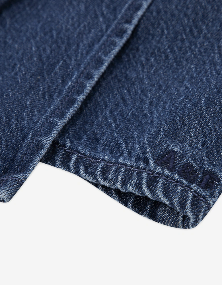 Girls Pleated Skort Dress in Blue