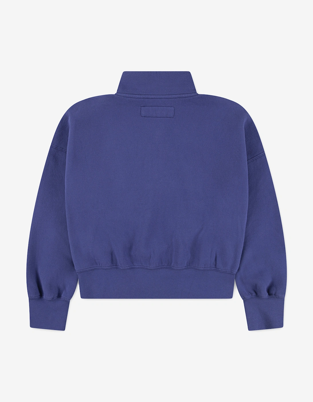 Girls Essential 1/4 Zip Pullover in Blue