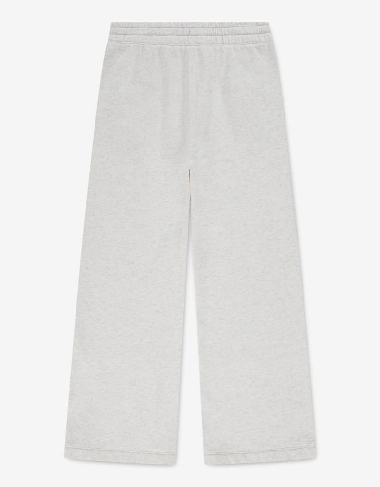 Girls Essential Wide Leg Joggers in Beige
