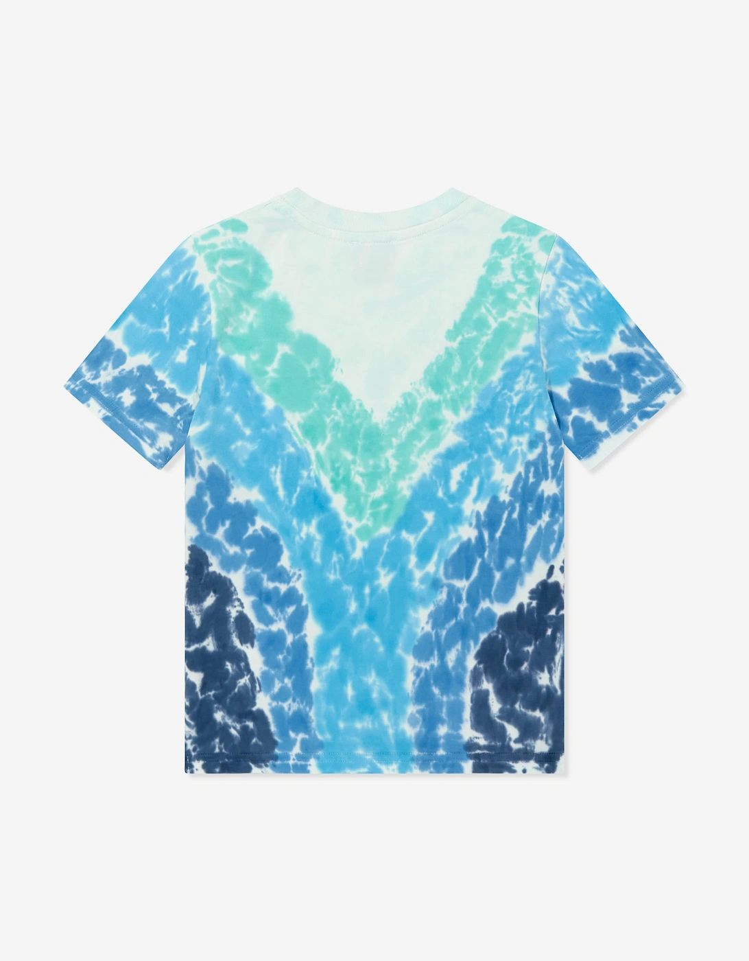 Boys Surf Lotus Tie-Dye T-Shirt in Blue