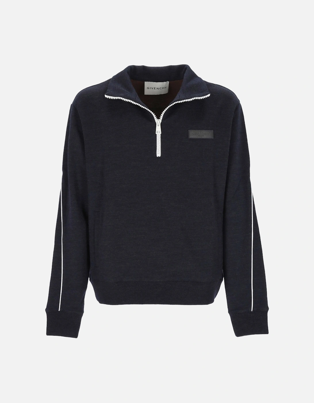 1/4 ZIP WOOL SWEATER, 4 of 3