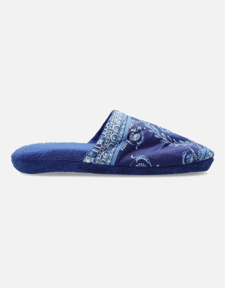 COTTON TERRY BAROQUE SLIPPERS