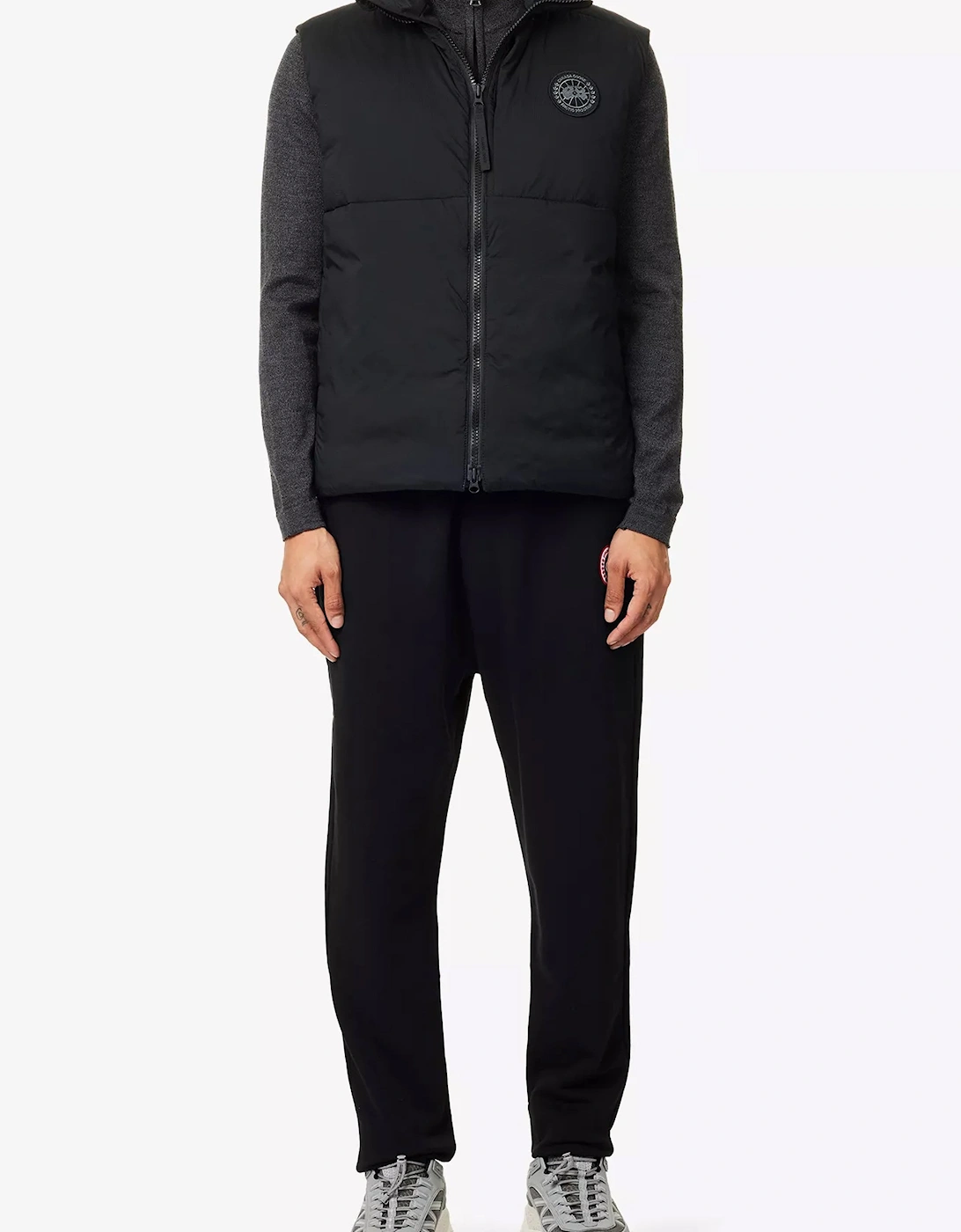 LODGE GILET BLACK DISC