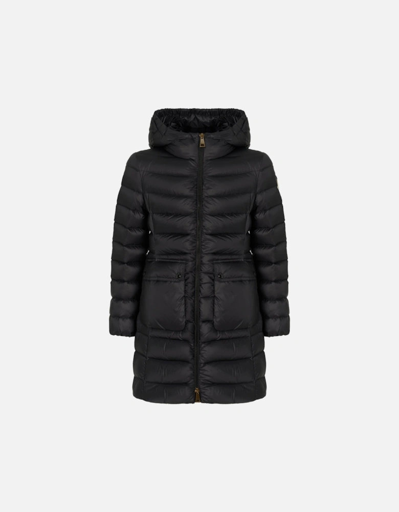 Kids Adile Long Parka Black