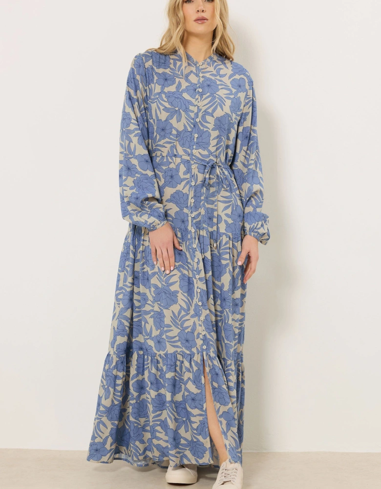 Tall Tie Waist Maxi Dress