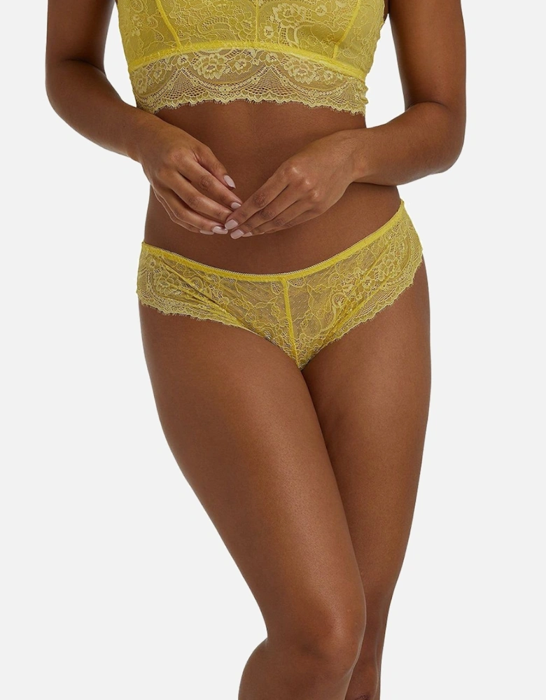 Ariana Yellow Everyday Lace 'Brief'
