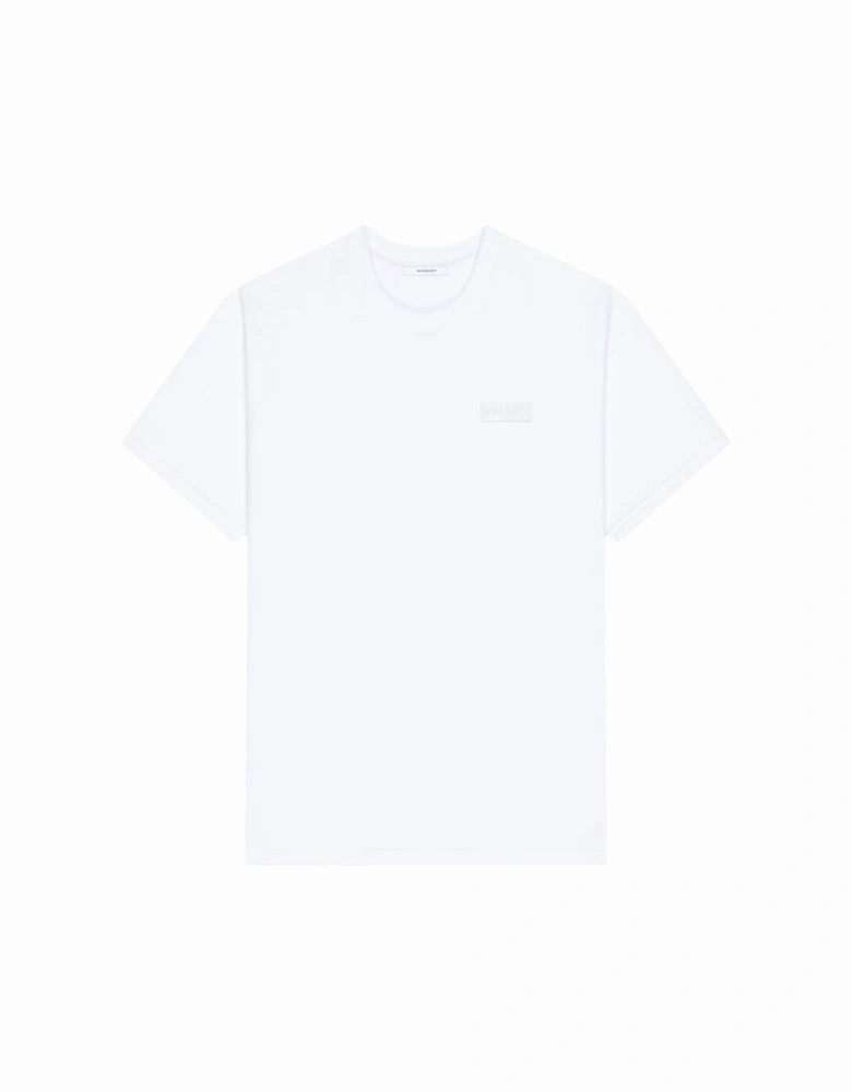 Branded Cotton T Shirt White