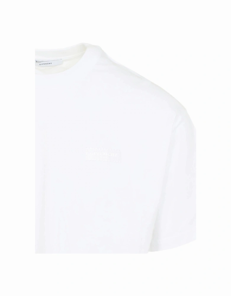 Branded Cotton T Shirt White