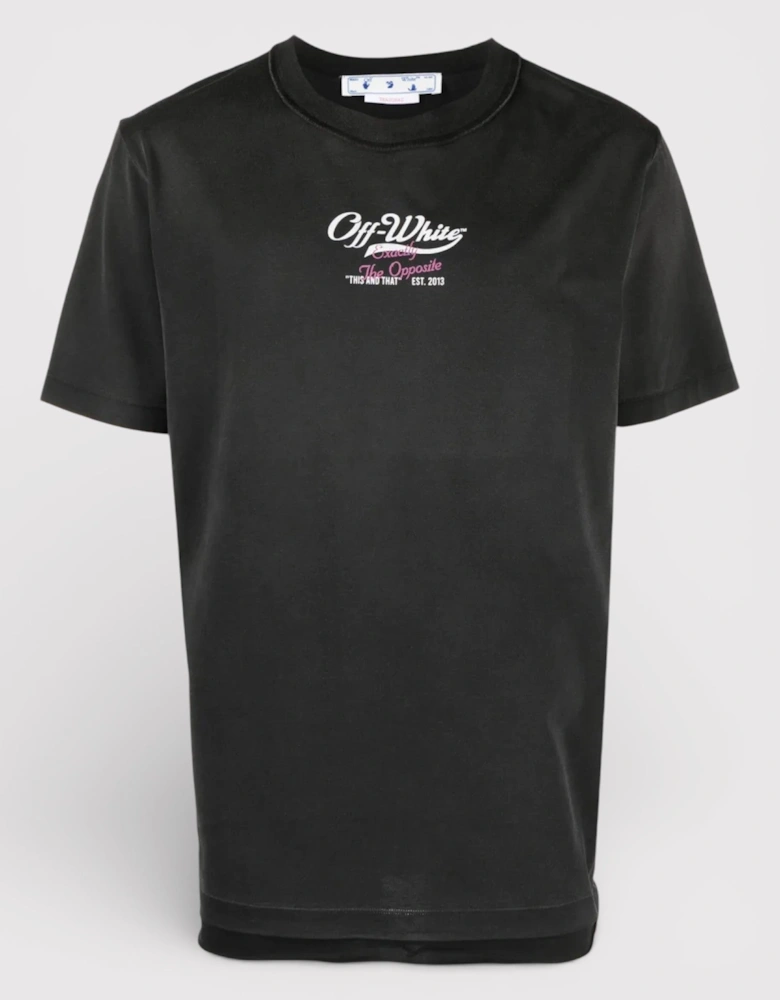 Wave Off Raw Slim Short Sleeve Tee Black