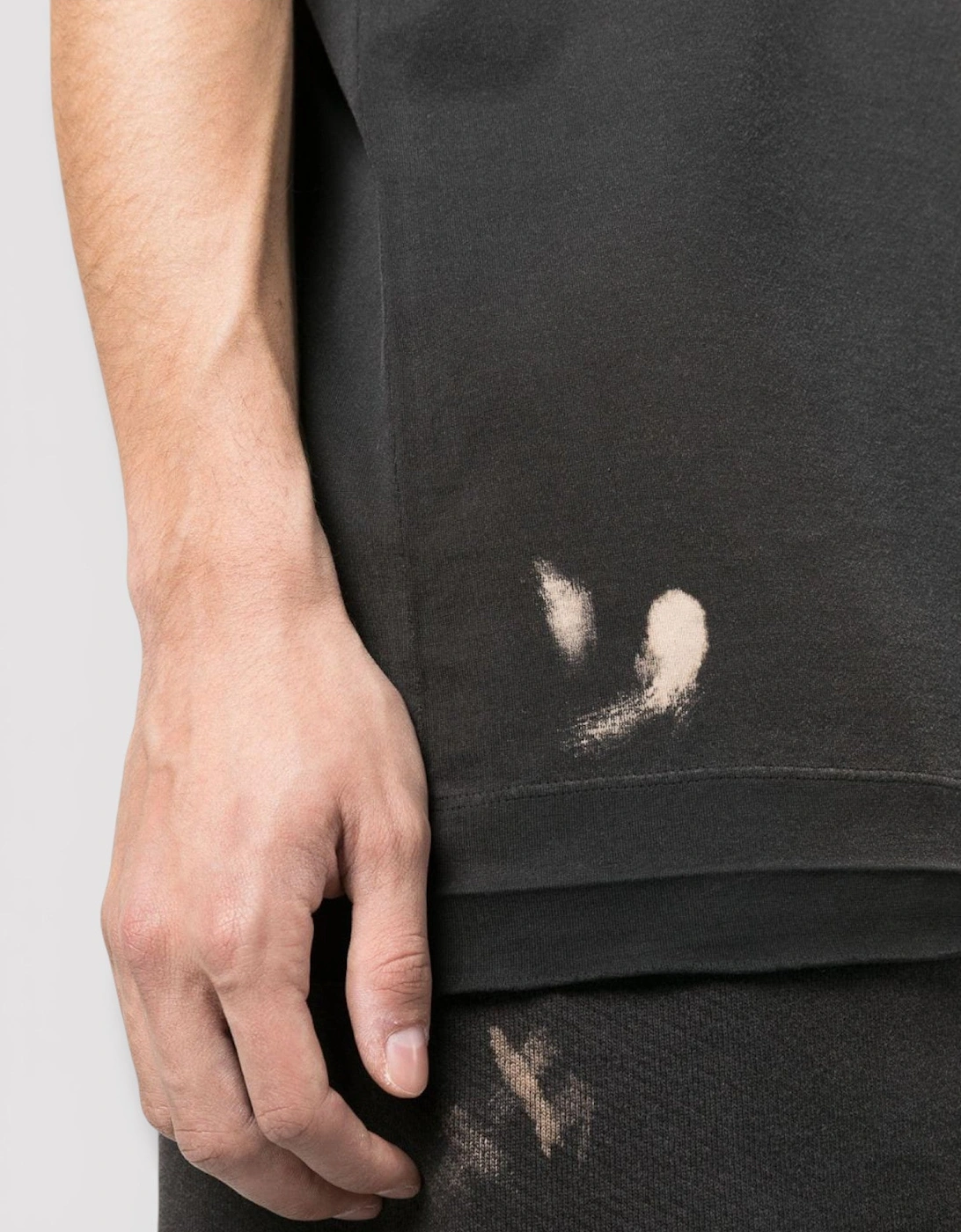 Wave Off Raw Slim Short Sleeve Tee Black