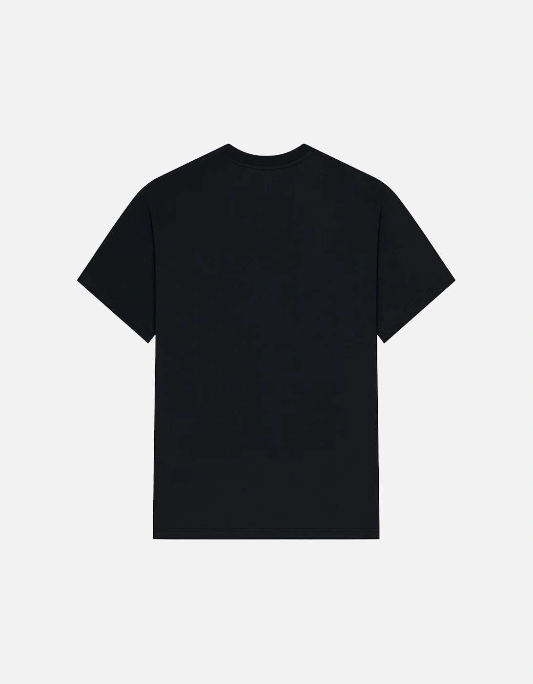Branded Cotton T Shirt Black