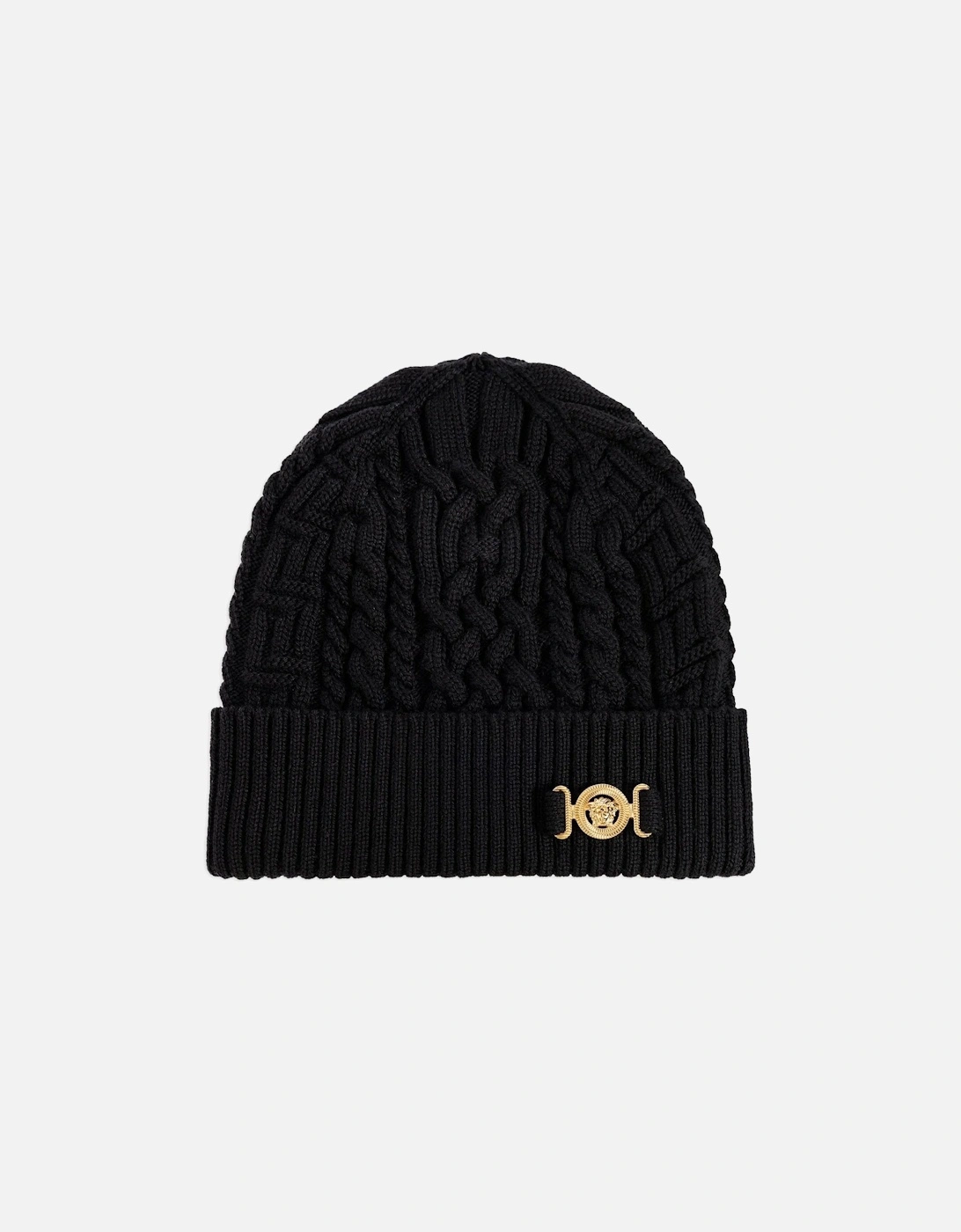 Biggie Medusa Wool Hat Black, 4 of 3