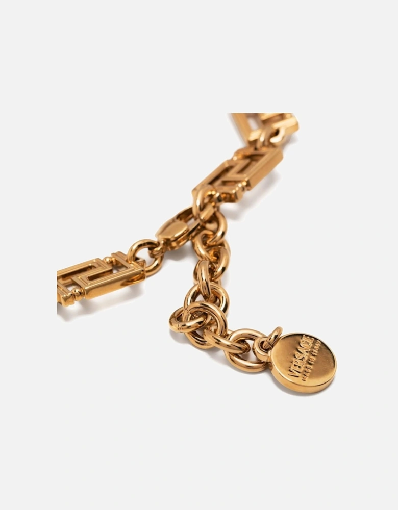 Grecca Chain Bracelet Gold