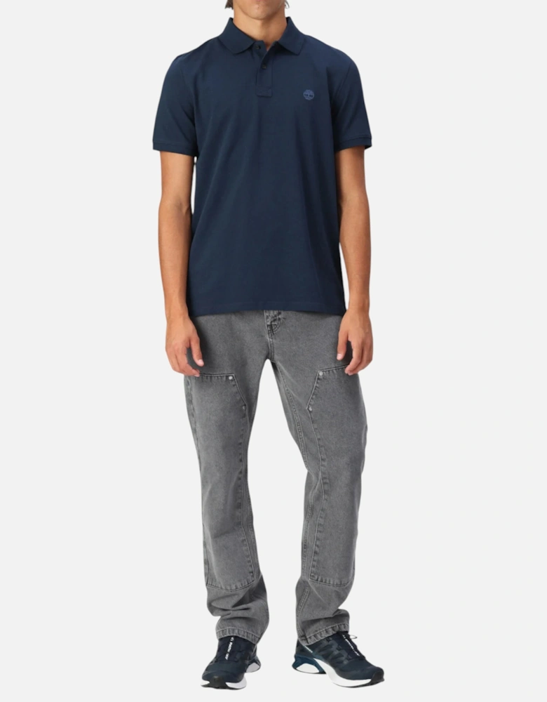 Mens Polo Shirt Short Sleeve Top