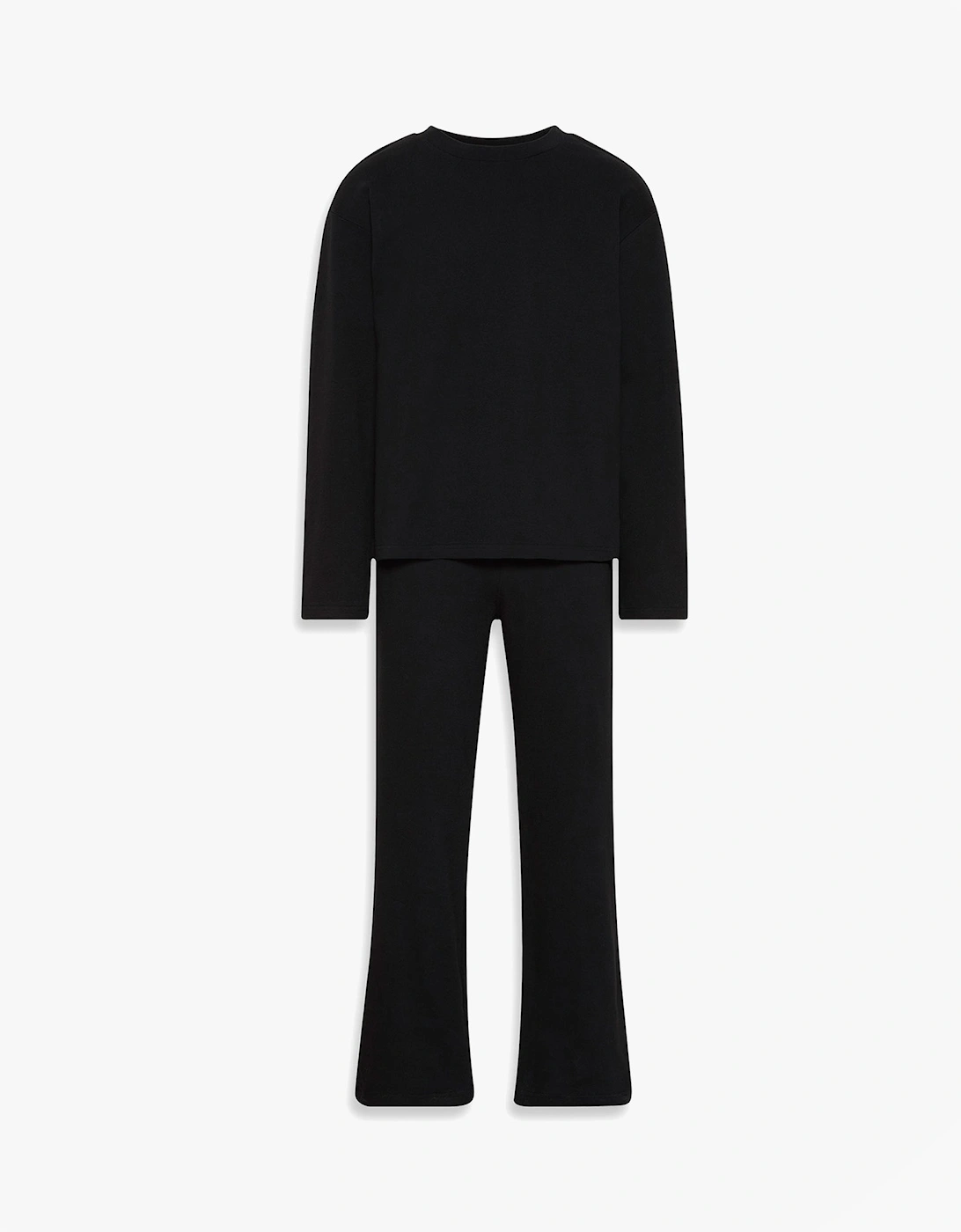 LS TEE PANT SET Mens Black, 7 of 6