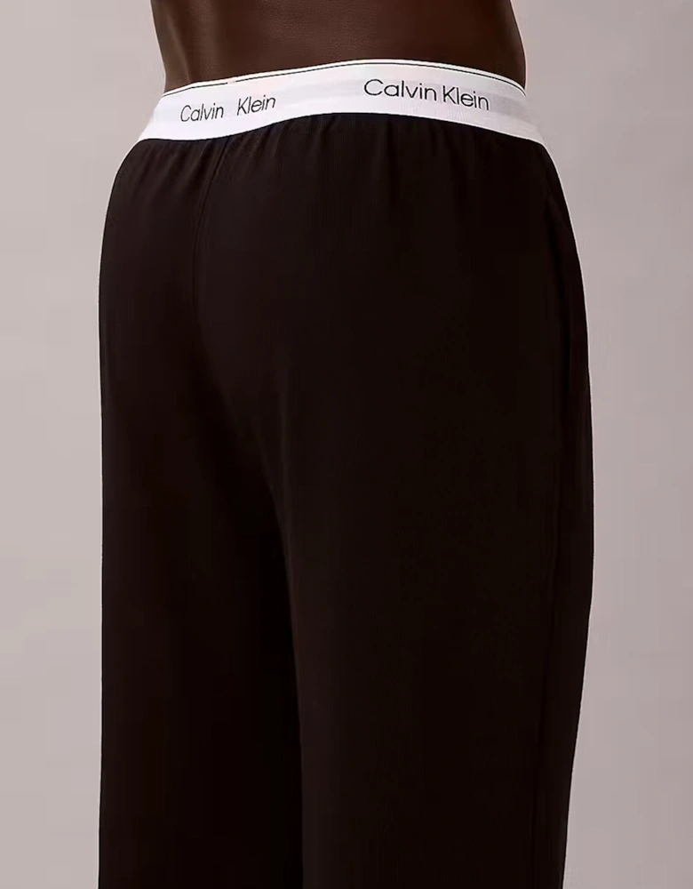 LS TEE PANT SET Mens Black