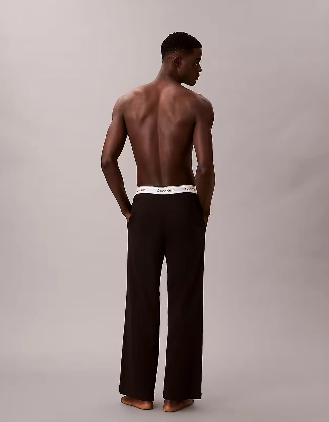 LS TEE PANT SET Mens Black