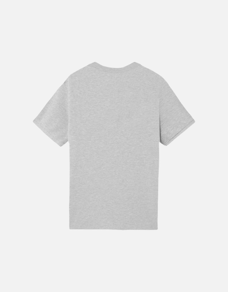 Dust Grey Melange 60/2 Cotton T-shirt
