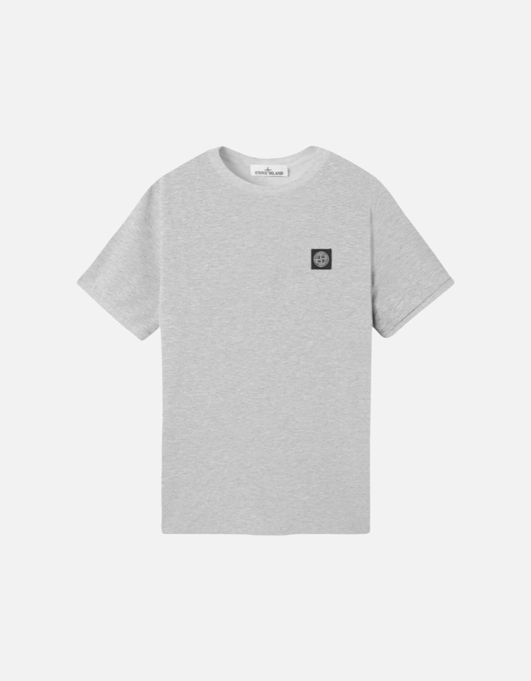 Dust Grey Melange 60/2 Cotton T-shirt, 3 of 2