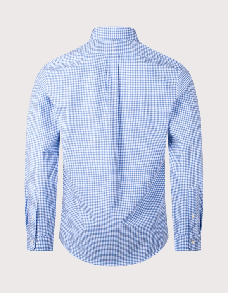 Custom Fit Stretch Poplin Shirt