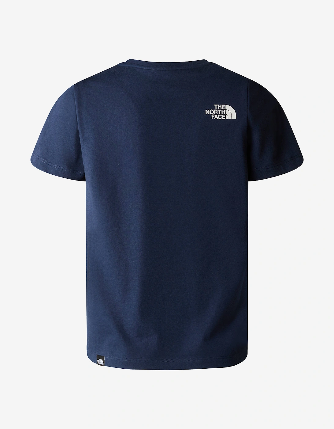 Kids Simple Dome T-Shirt in Navy