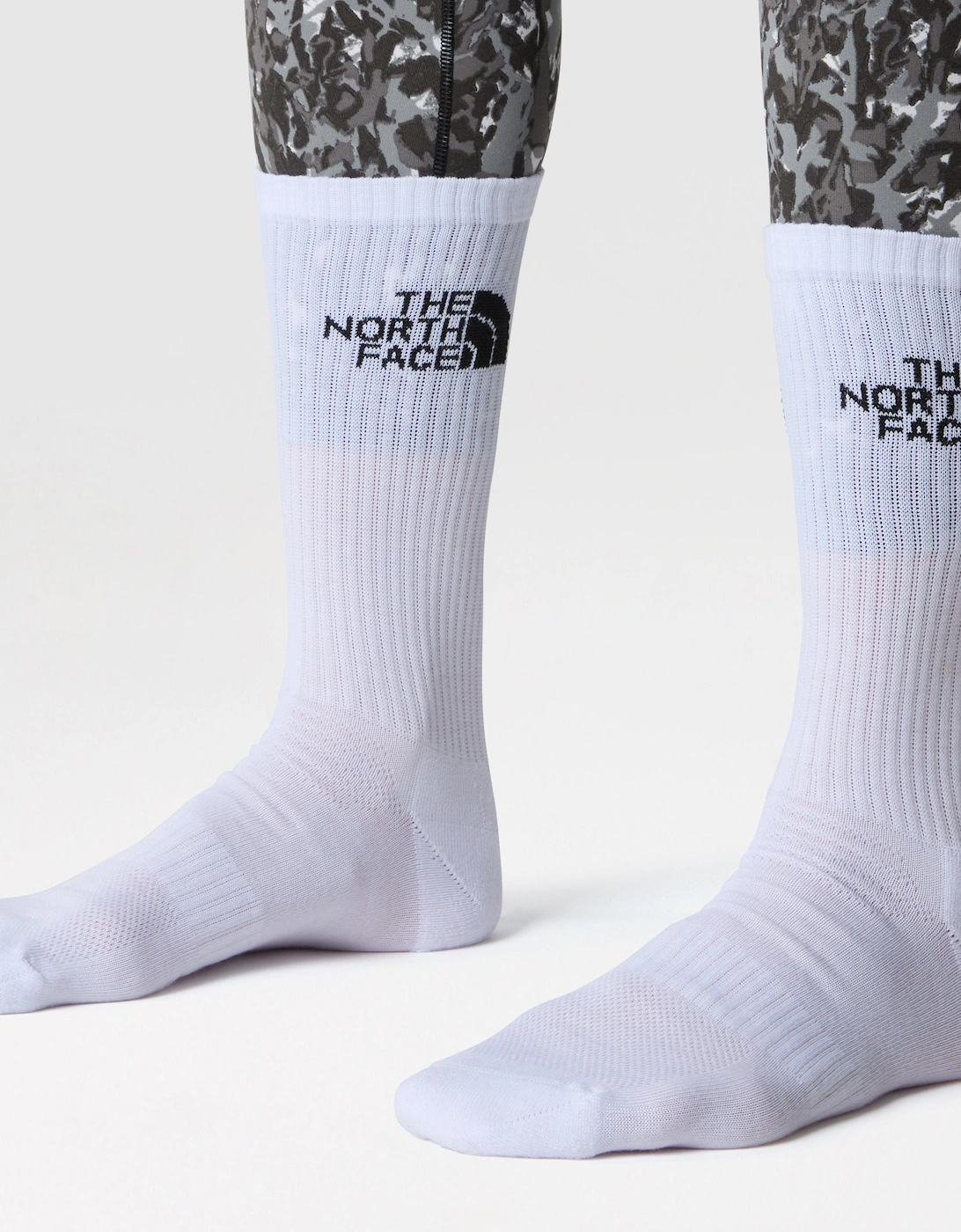 Kids Multi Sport Cush Crew Socks Set (3 Pack) in Black