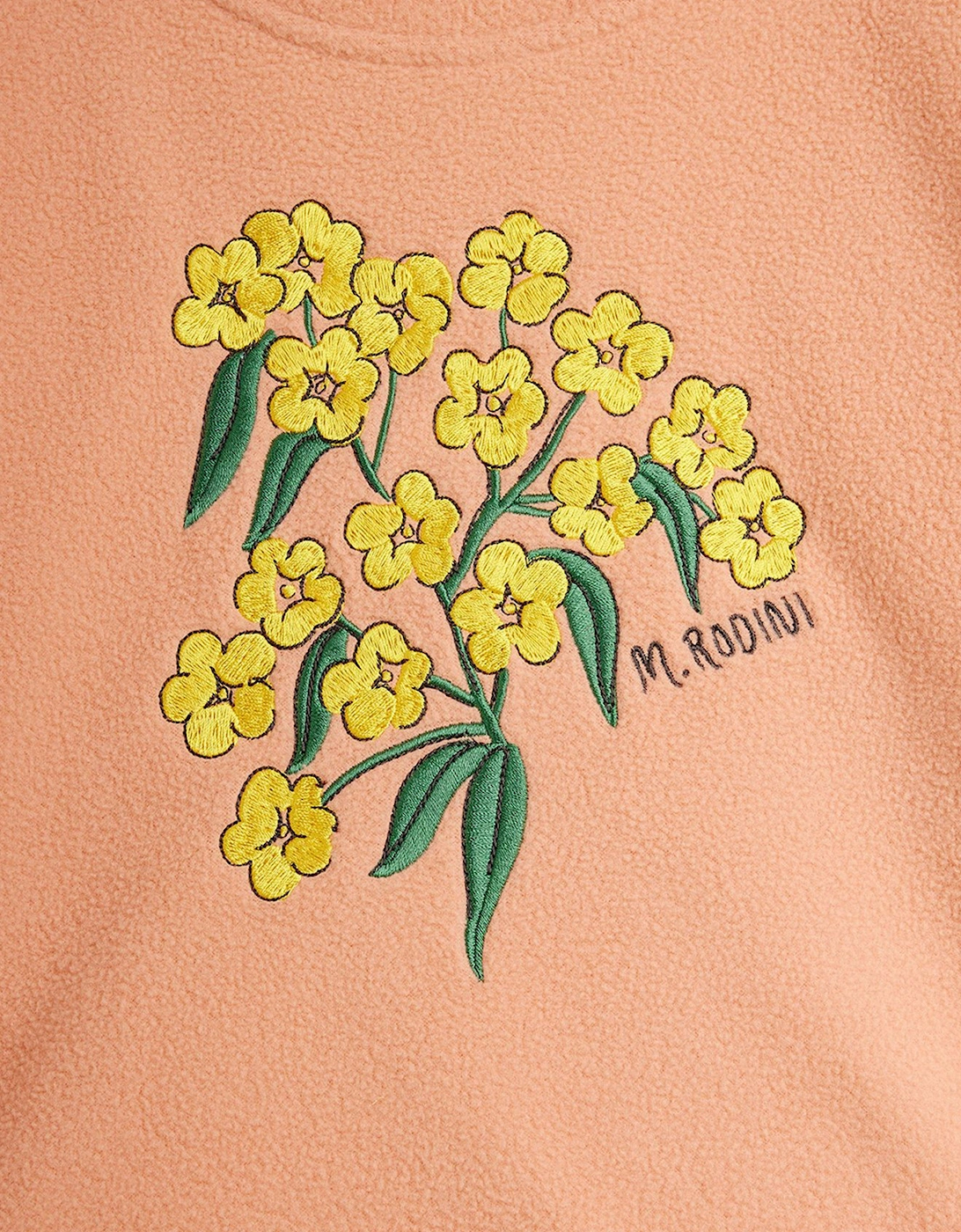 Girls Alpine Flowers Long Sleeve T-Shirt in Pink