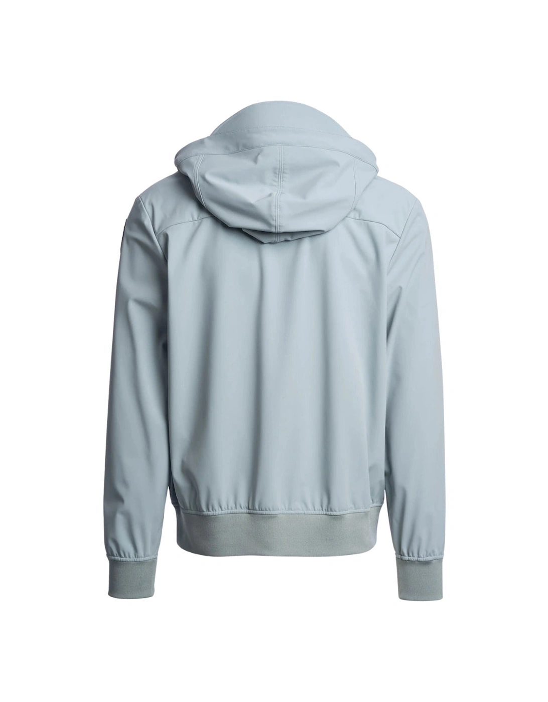 Abner Steel Blue Hooded Jacket