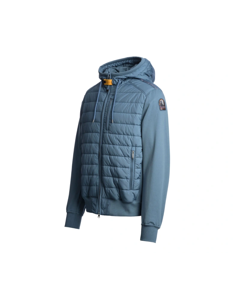 Parajumpers Ivor Marine Blue Zip Up Hooded Jacket
