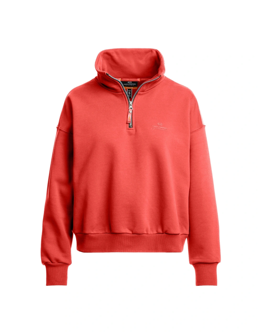 Zendaya Cherry Red Half Zip Sweatshirt, 3 of 2