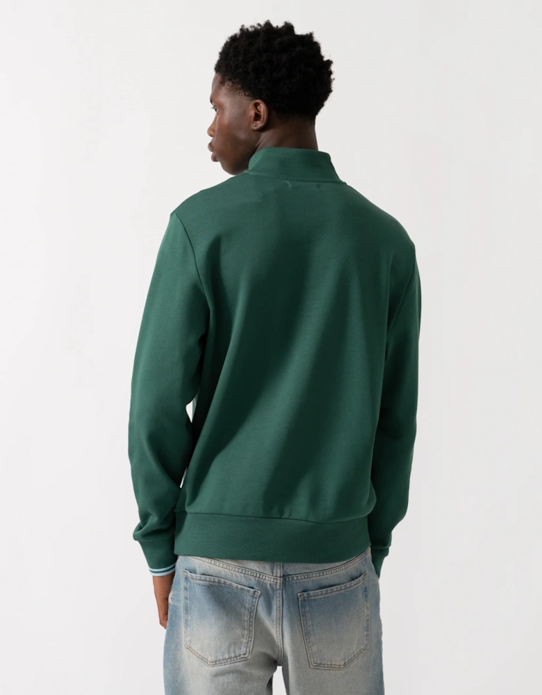 M3574 Half Zip Sweatshirt - Sport Green / Blue