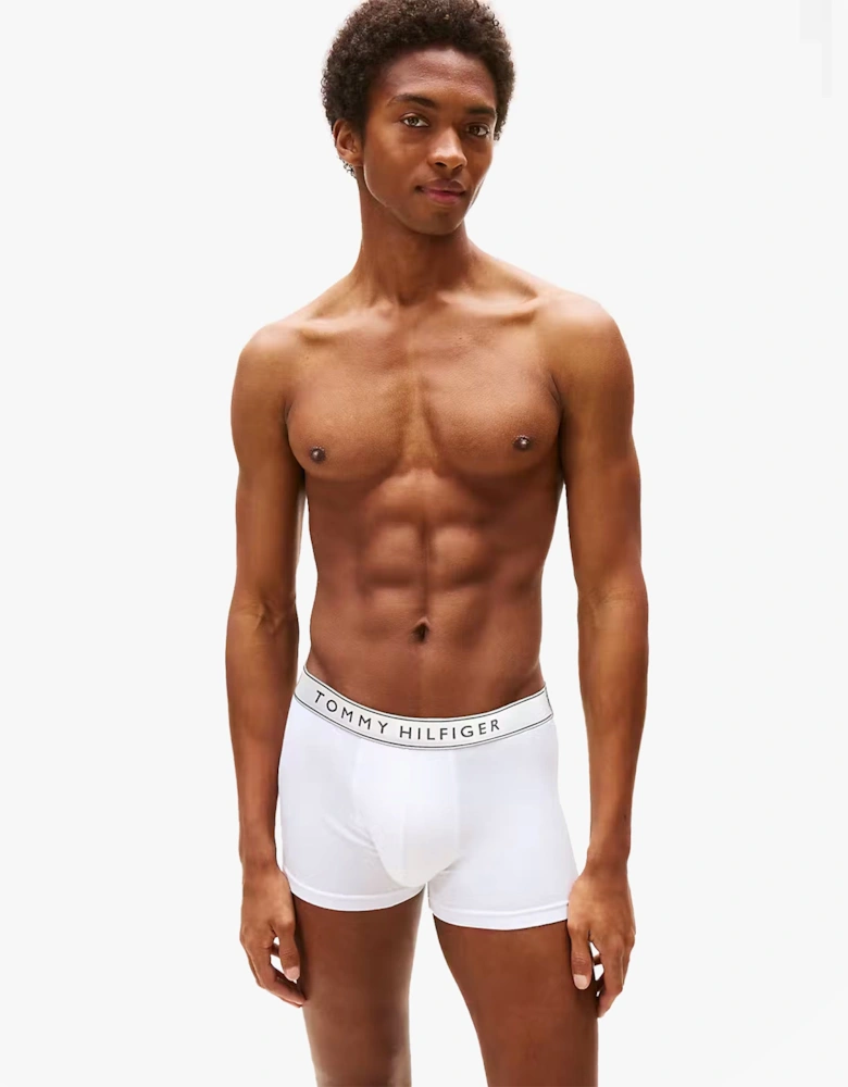 Mens 3 Pack Trunks Grey/Black/White