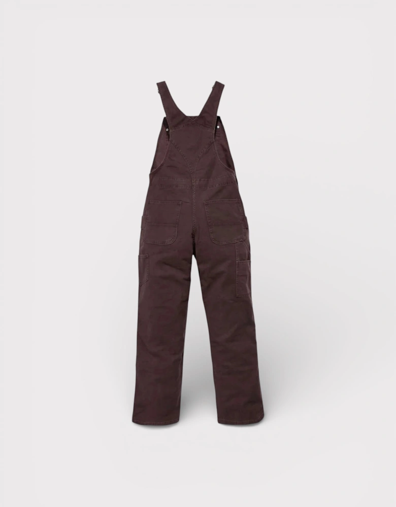 Carhartt Crawford Bib Overall Dark Brown