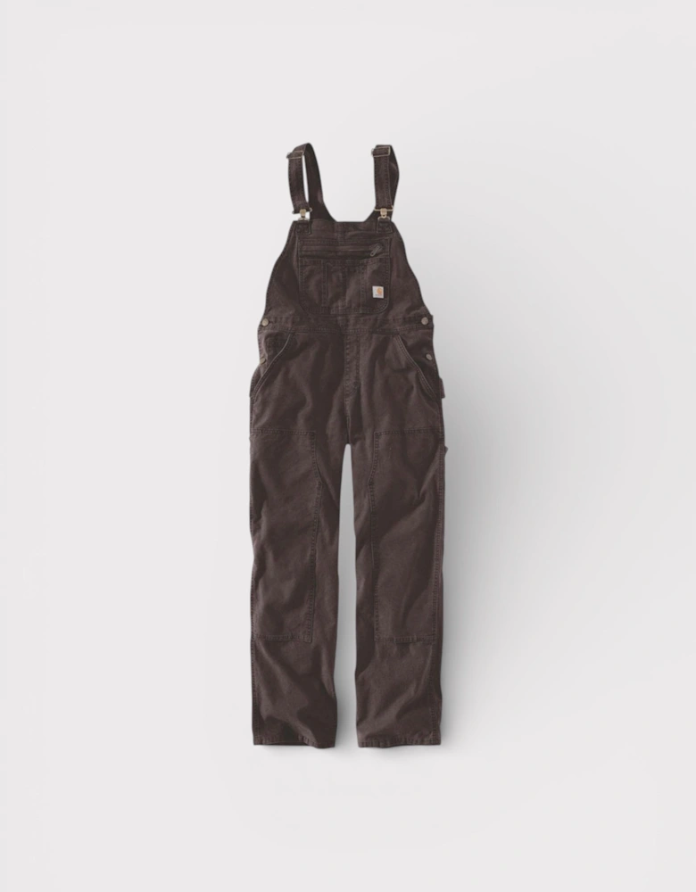 Carhartt Crawford Bib Overall Dark Brown