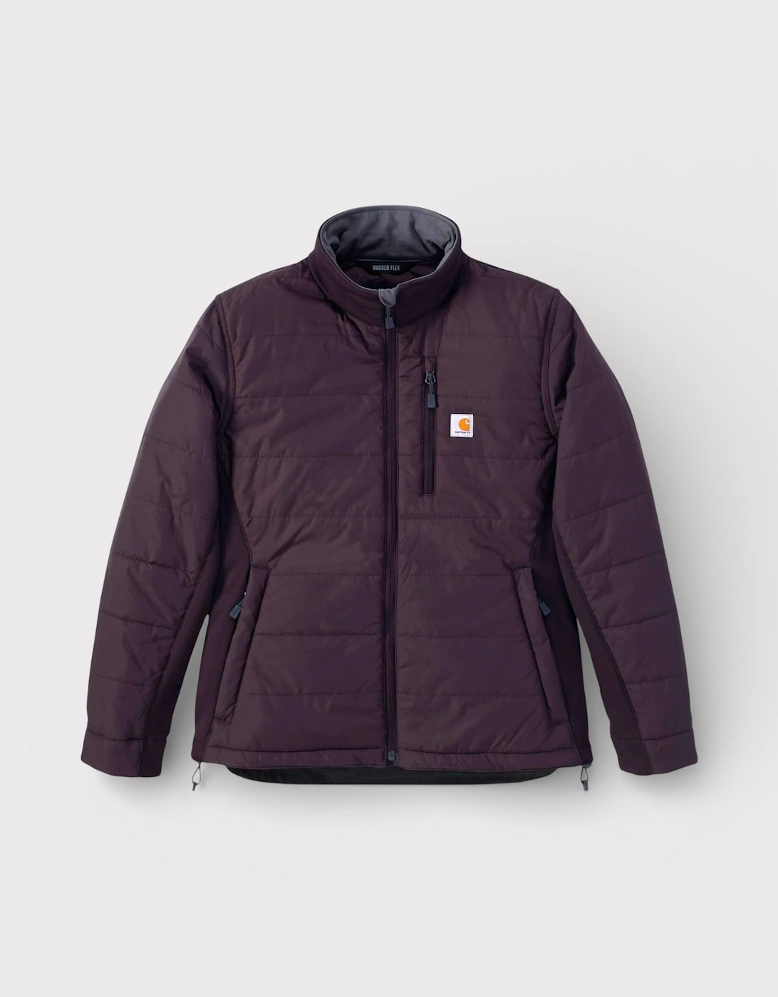 Women's Carhartt Rain Defender Relaxed Fit Lightweight Insulated Jacket Blackberry - Tan - Size: 10/8