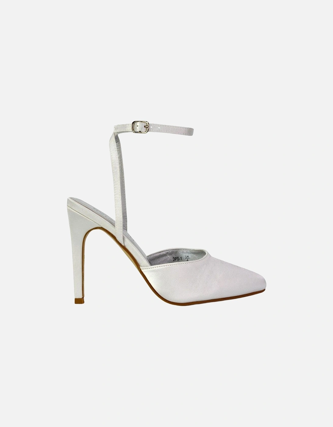 Womens/Ladies Liliane Satin Two Part Court Shoes