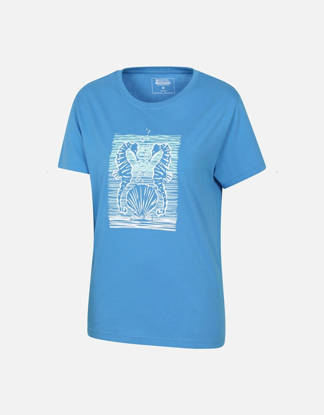 Womens/Ladies Seahorse Relaxed Fit T-Shirt