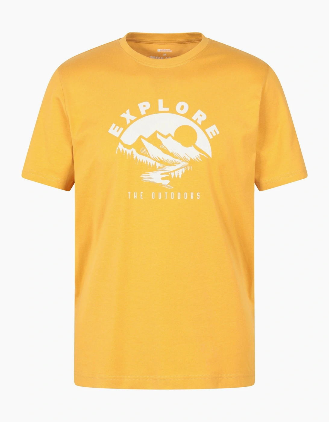 Men's Mountain Warehouse Mens Explorer T-Shirt - Yellow - Size, 44