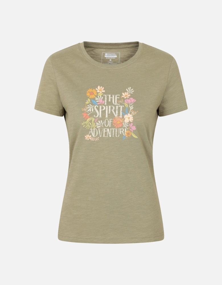 Womens/Ladies Spirit Of Adventure Printed T-Shirt