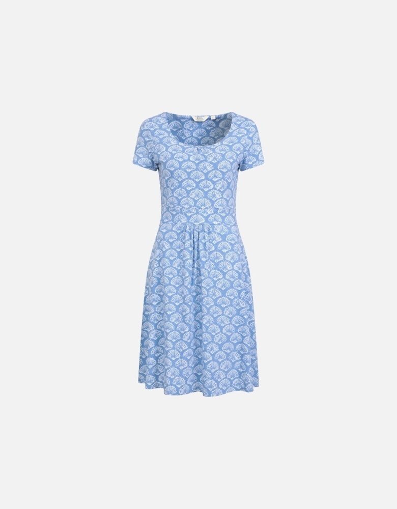 Womens/Ladies Orchid Seashells UV Protection Midi Dress