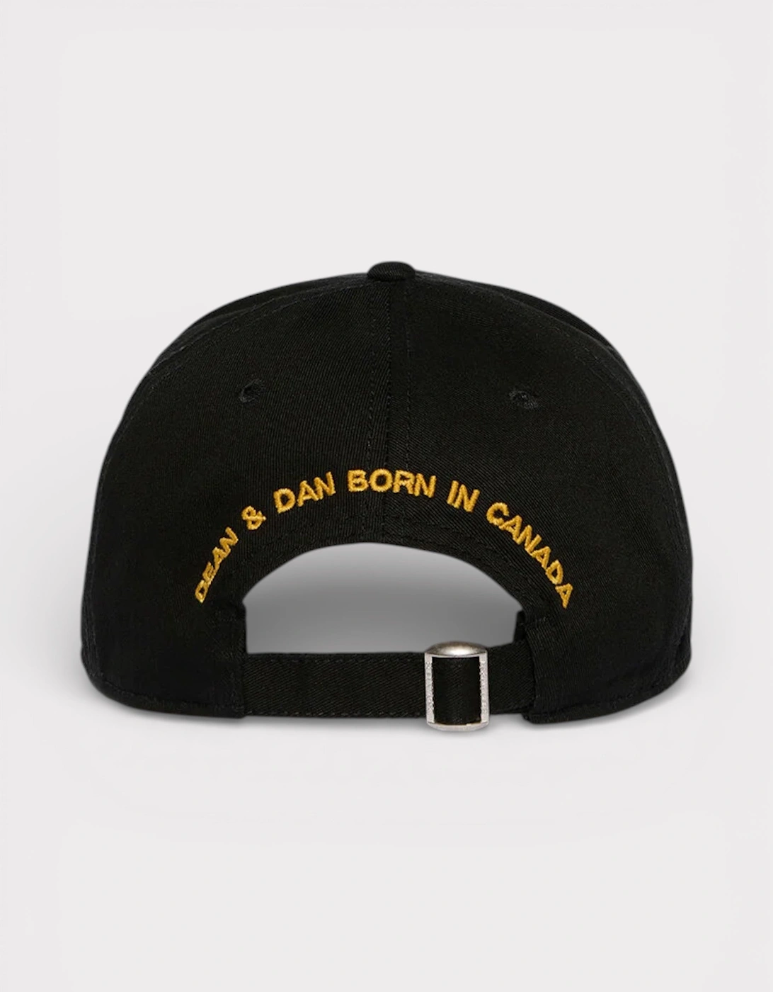 Canadian Flag Baseball Cut Cap Black