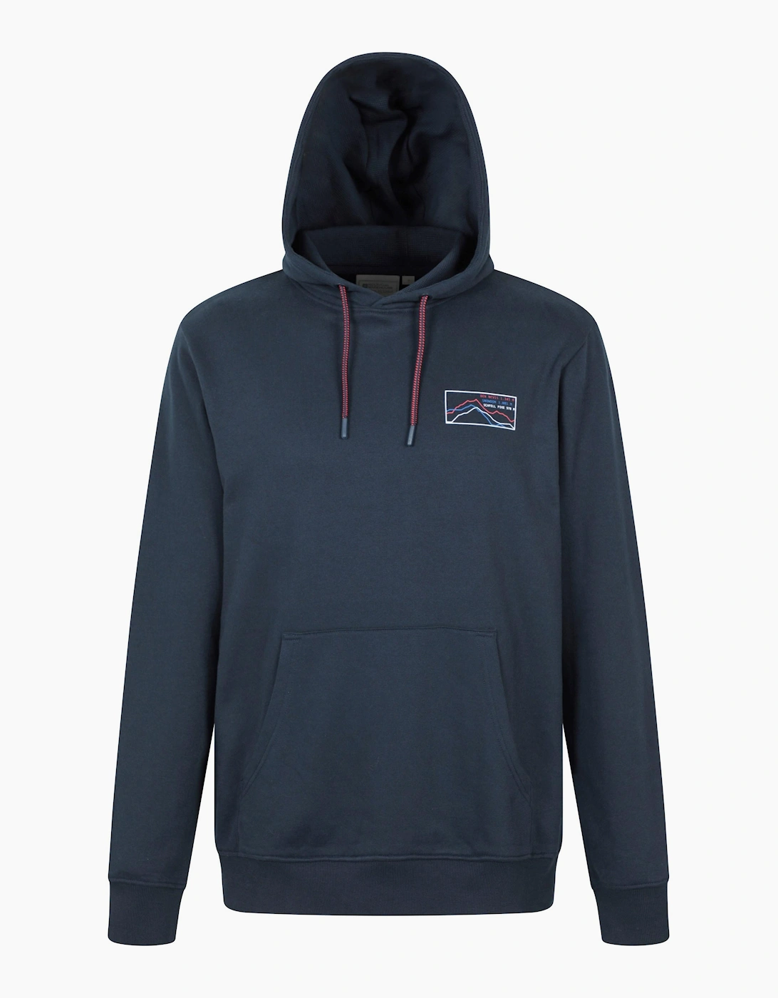 Mountain Warehouse Men's Navy 3 Peaks Mountain Hoodie - Size: 40