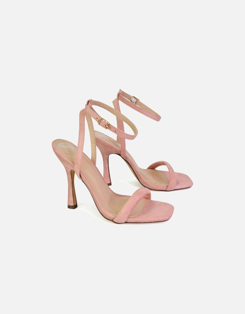Womens/Ladies Greta Barely There Strappy High Heels